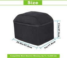 Load image into Gallery viewer, Weather-Resistant Winch Protective Cover - Dust-Proof &amp; Waterproof - 2pcs Set