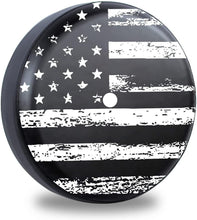 Load image into Gallery viewer, Leather Spare Tire Cover with Camera Hole - Fits 31-34 Inch Tires for Jeep JL