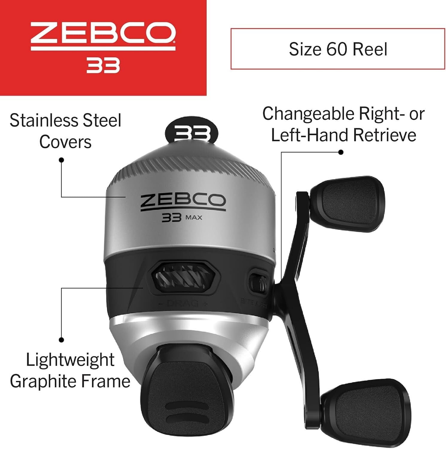 Smooth Retrieval 33 Max Spincast Fishing Combo - Ultimate Angling Experience