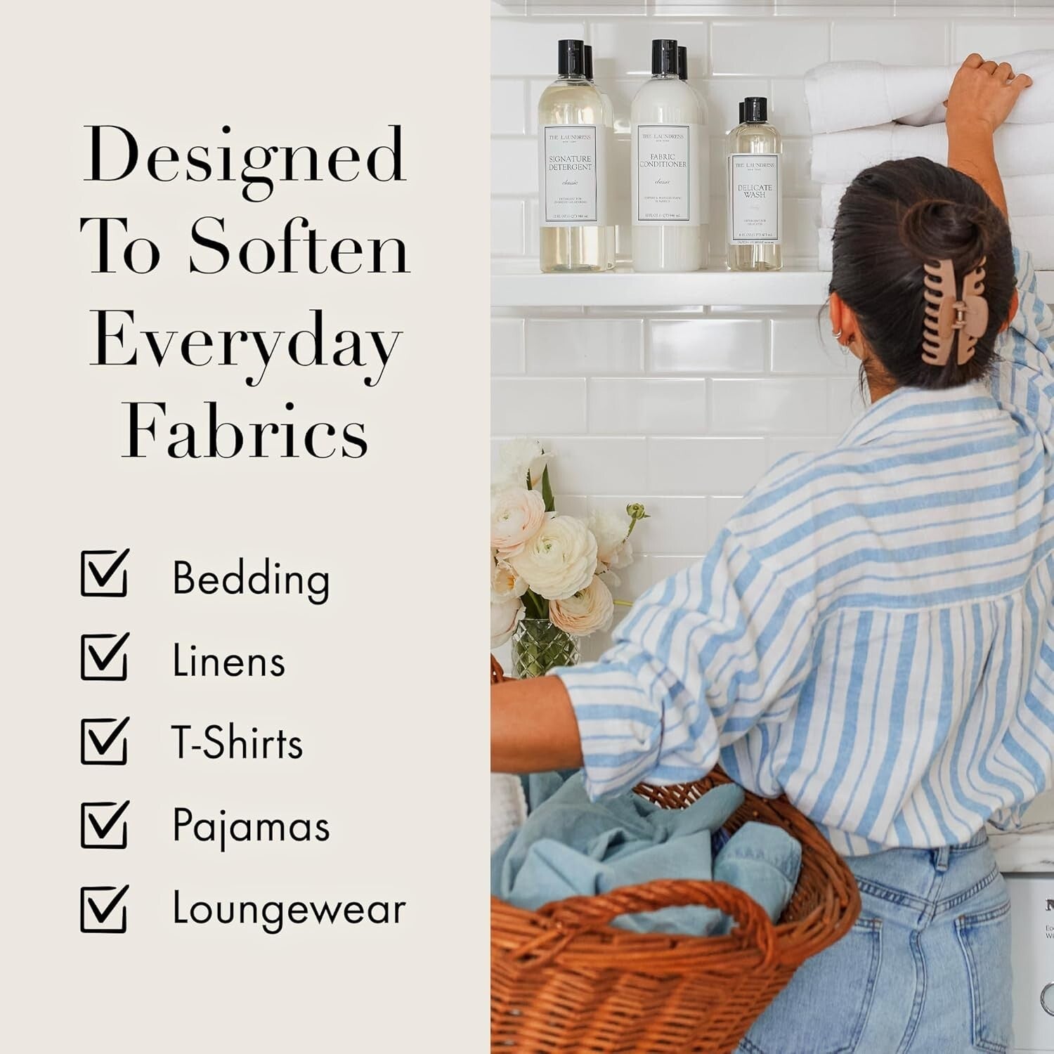 Classic Fabric Conditioner 128 FL OZ - Concentrated Softener Liquid for 126 W...