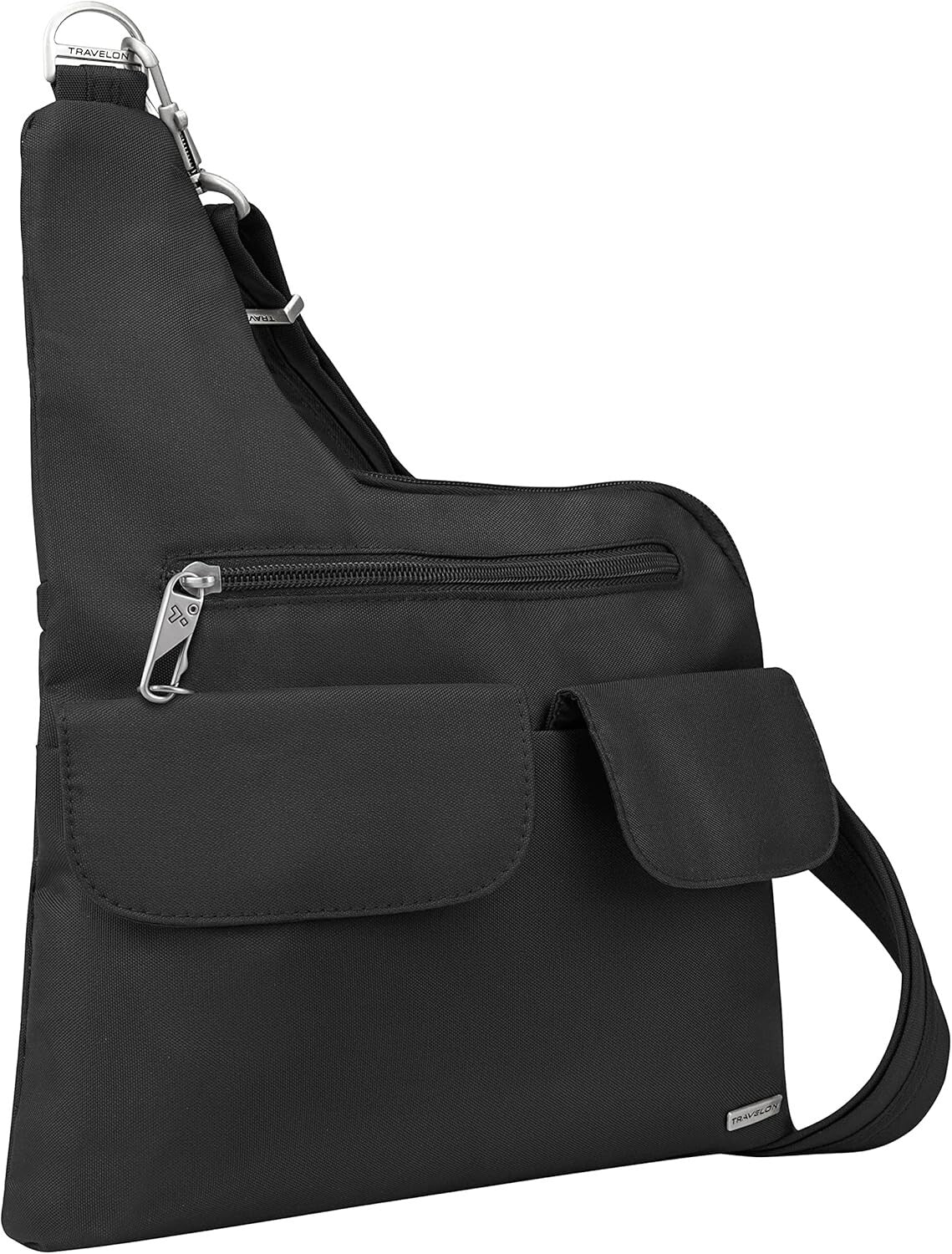 Fashionable Cross-Body Bag with Patented Anti-Theft System and RFID Protection