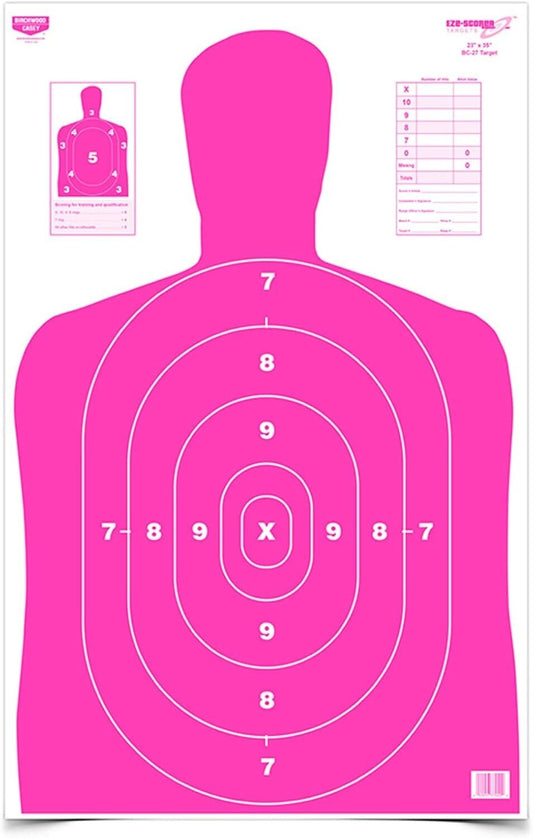 Durable Indoor Outdoor Paper Targets with Bright Colors for Precision Training