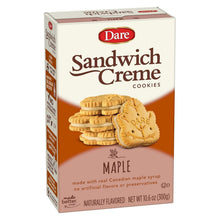 Load image into Gallery viewer, Delicious Maple Leaf Crème Cookies - Authentic Canadian Treat, 10.6oz Pack of 12