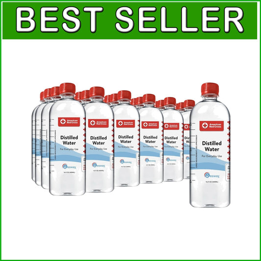 16.9 fl. oz American Red Cross Purified Distilled Water - Safe for Baby Formula