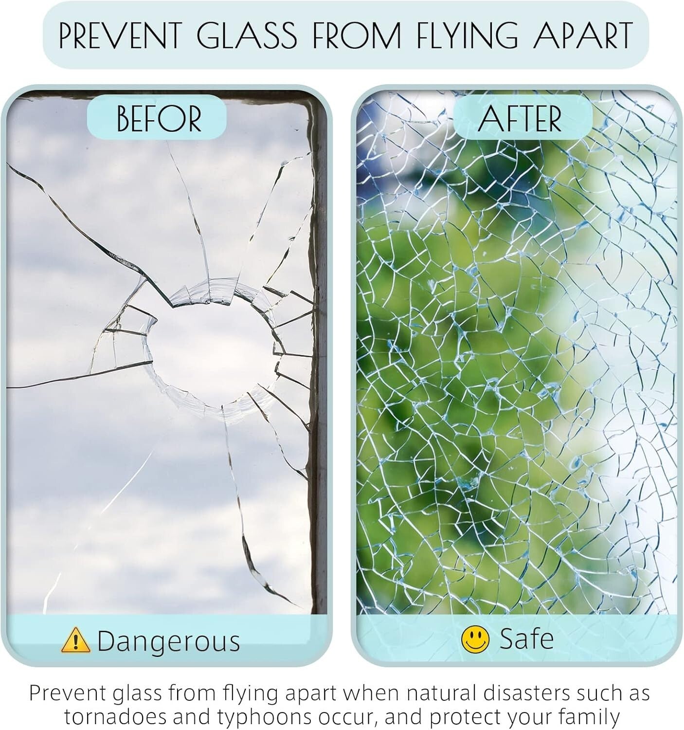 Elegant One Way Privacy Window Film - UV Blocking Silver Tint, 35.4 x 393.7 Inch