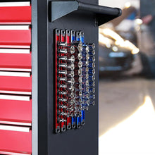 Load image into Gallery viewer, Durable 6-Piece Magnetic Socket Organizer with Easy Access Clips - 13.2 Inches