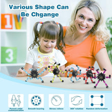 Load image into Gallery viewer, 64 Pack Transformable Sensory Fidget Spinners - Stress Relief Toys for All Ages