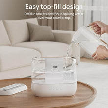 Load image into Gallery viewer, Whisper-Quiet 4L Humidifier with Night Light – Ideal for Baby Nursery &amp; Bedroom
