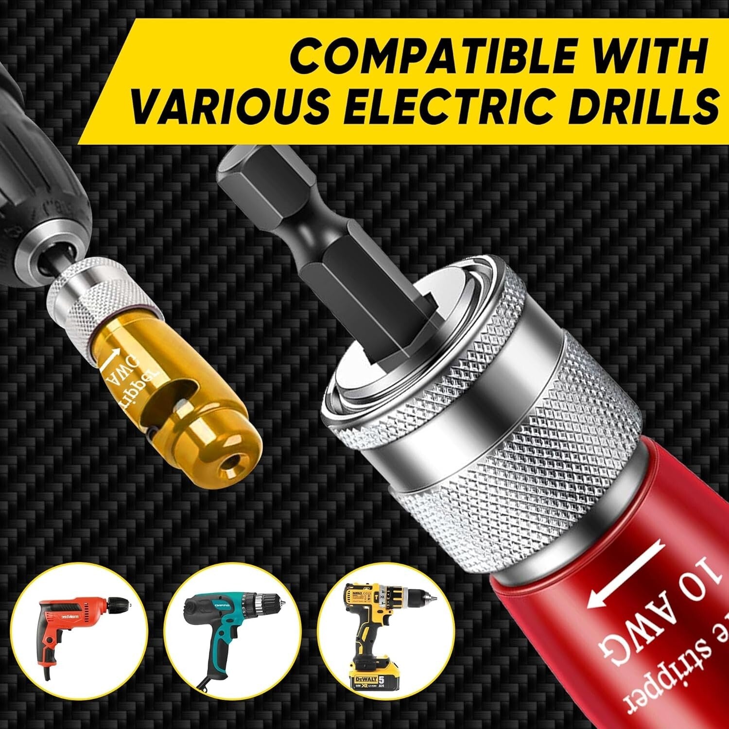 Efficient Wire Stripping Tool and Connector Set for Electricians - 2024 Edition