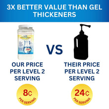 Load image into Gallery viewer, Versatile Instant Thickener - 1000 Servings, Gluten-Free for Dysphagia Solution