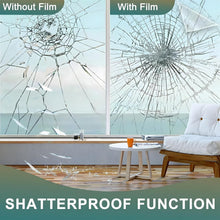 Load image into Gallery viewer, UV-Blocking 8 Mil Window Security Film - Strong Protection Against Shattering