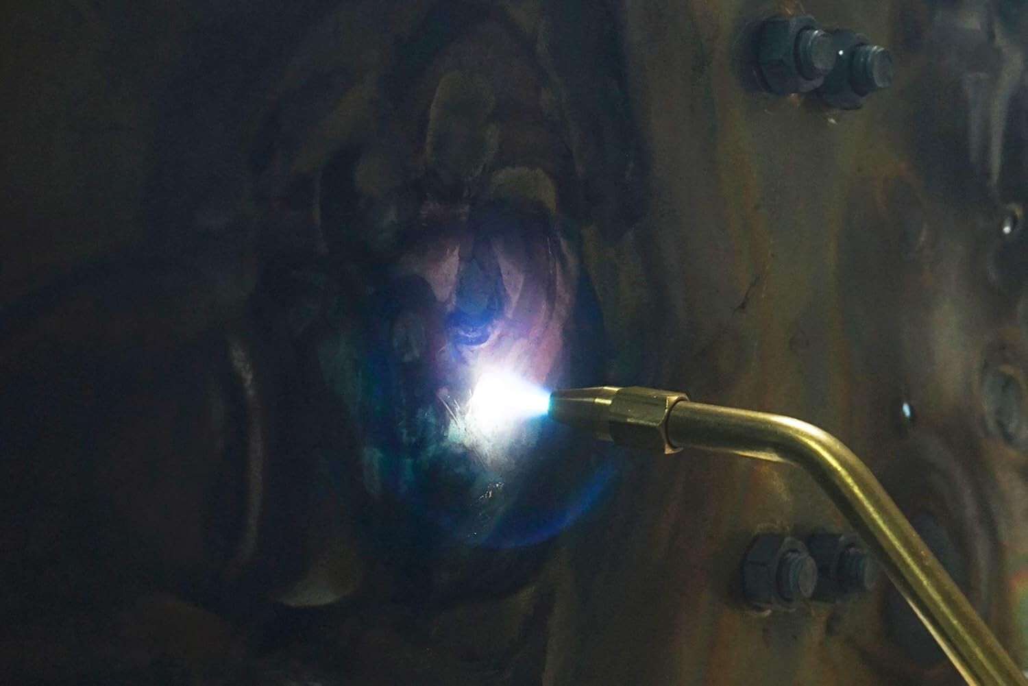 Heavy-Duty Oxypropane Cutting Torch Kit with Flint Lighter - Offers 5252°F Heat