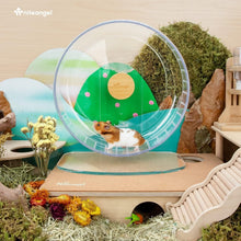 Load image into Gallery viewer, Extra Large Quiet Hamster Exercise Wheel with Adjustable Stand for Small Pets