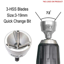 Load image into Gallery viewer, Versatile HSS Deburring Tool Set - Countersink Drill Bits for 1/8" to 3/4"