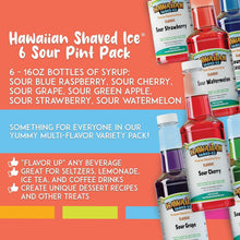 Load image into Gallery viewer, Gourmet 6-Pack of Sour Flavored Syrups – Perfect for Summer Treats &amp; Drinks