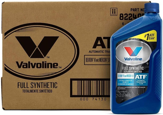 1 QT Full Synthetic Automatic Transmission Fluid - DEXRON VI/MERCON LV Case of 6