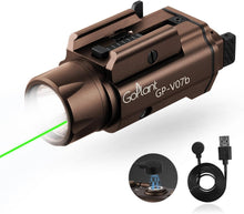 Load image into Gallery viewer, High Brightness 2250 Lumen Gun Light &amp; Green Laser Combo - All-Weather Ready