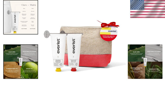 Haircare Meets Skincare: Plant-Based Shampoo & Deep Conditioner Set for Strength