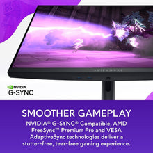 Load image into Gallery viewer, 27-Inch Alienware QHD Gaming Display – 180Hz, ComfortView, Customizable Design