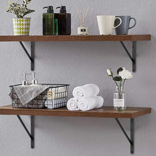 Load image into Gallery viewer, Durable Metal Shelf Support Brackets - 16 Pack, 22x12" for Maximum Organization