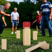 Load image into Gallery viewer, Portable Kubb Game Set: Eco-Friendly Wooden Tossing Game for Yard and Beach Fun