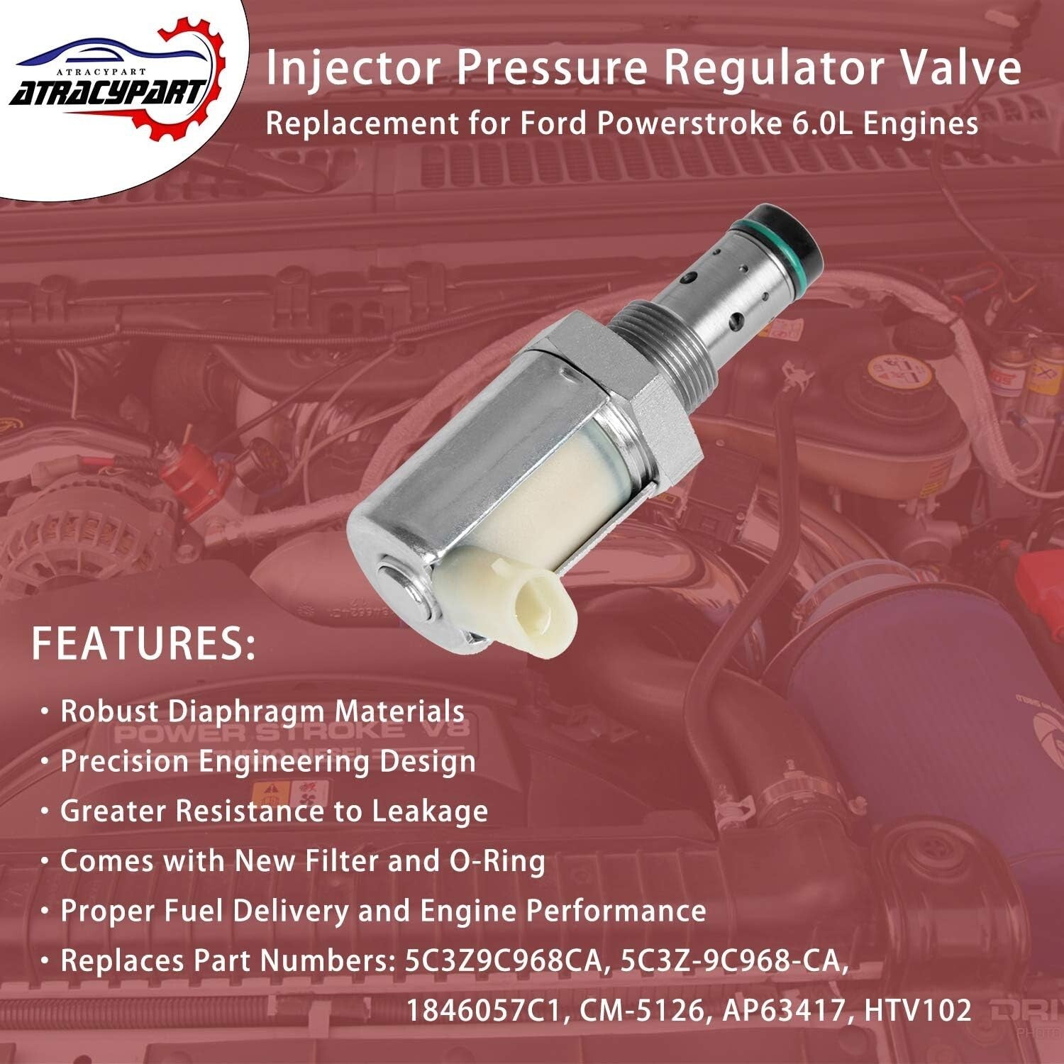 Alloy Steel IPR Valve for 2003-2010 Ford Diesel Engines | Easy Installation