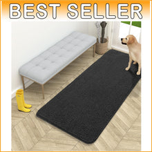 Load image into Gallery viewer, High-Pile Chenille Dog Doormat 54x24: Absorbs Dirt and Moisture Efficiently
