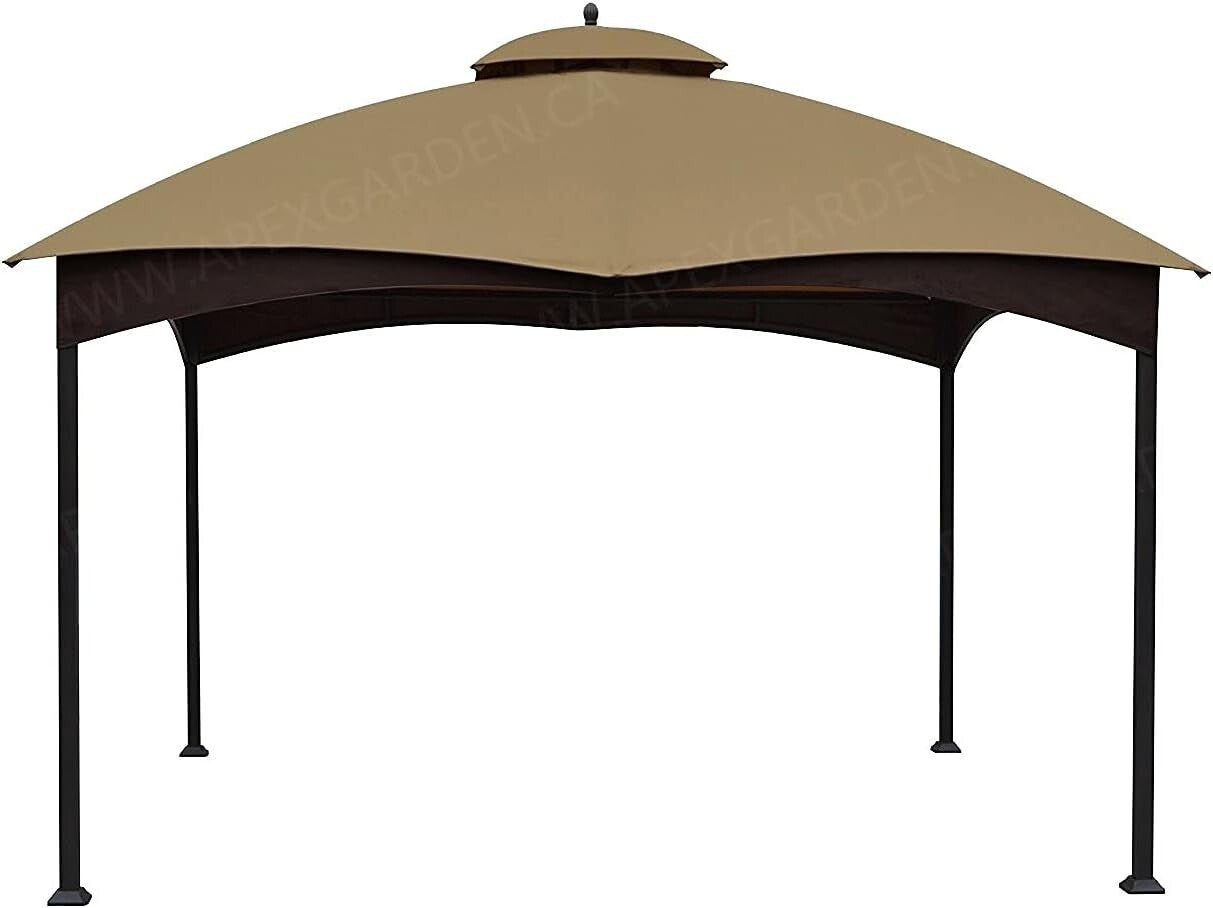 Water-Resistant and UV-Protected Canopy for Lowe's Allen Roth Gazebo 10x12