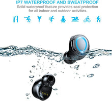 Load image into Gallery viewer, IP7 Waterproof Bluetooth 5.1 Earbuds with 140H Battery Life - Perfect for Sports