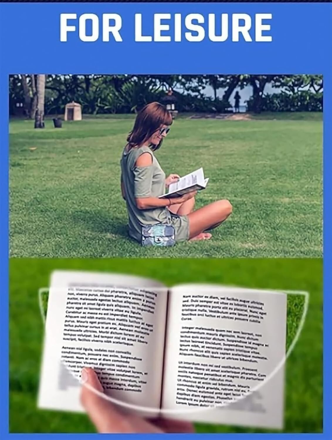 Adhesive Magnifying Bifocal Lenses - Effortless Application for Clear Vision