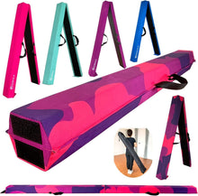 Load image into Gallery viewer, Compact 9FT Folding Foam Balance Beam with Carry Bag - Safe Training for Kids