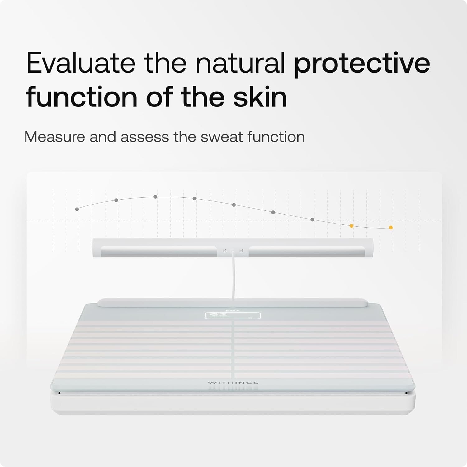 Digital Glass Scale with Muscle Mass Tracker & Heart Rate Monitoring Features