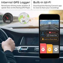 Load image into Gallery viewer, Full HD Dual Camera Car Dash Cam with Infrared Night Vision &amp; Supercapacitor