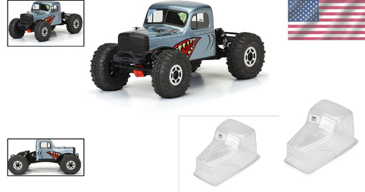 Lightweight 12.3" Crawler Body with Superior Approach Angle & Tire Clearance