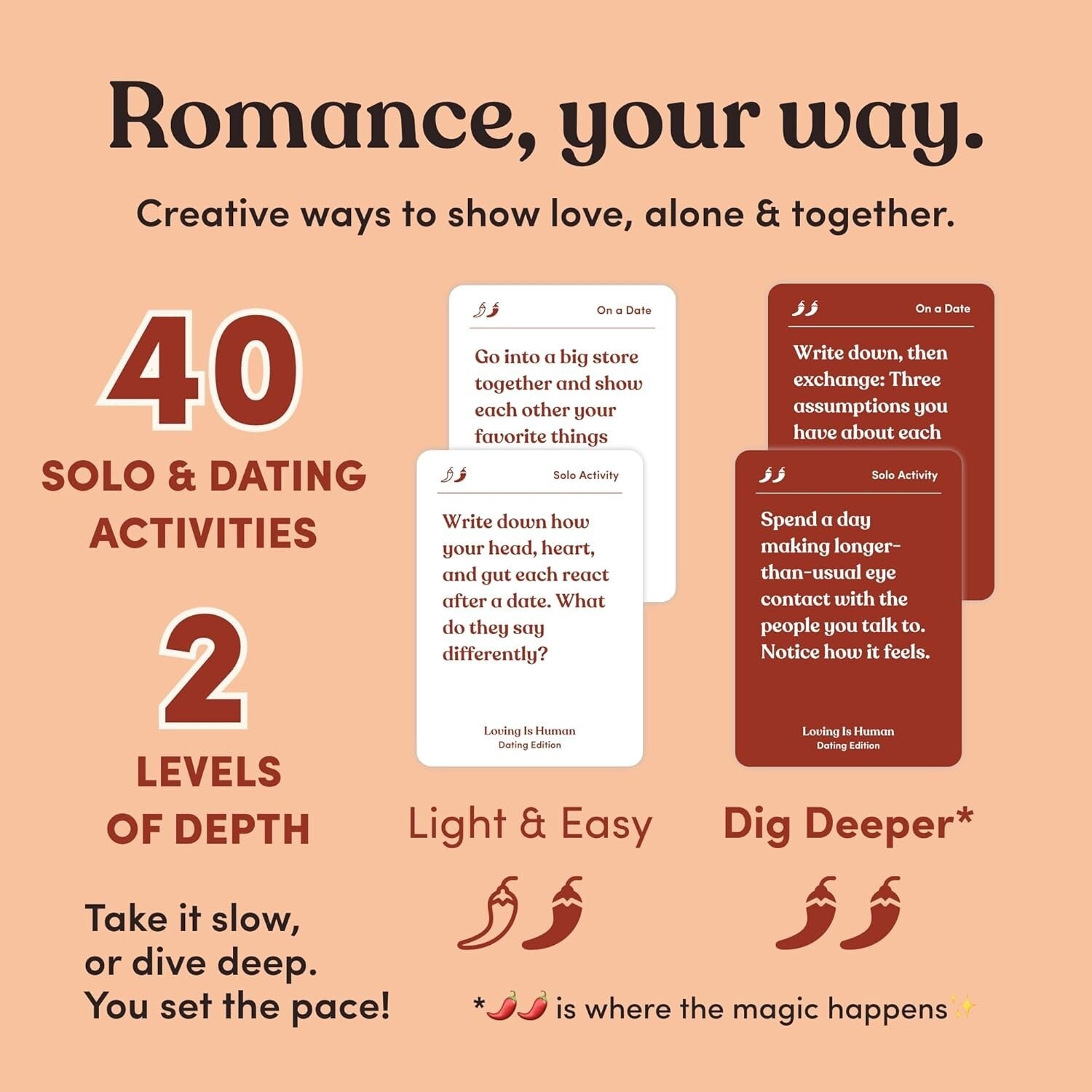 Engaging Relationship Game: 140 Cards for Connection & Self-Discovery