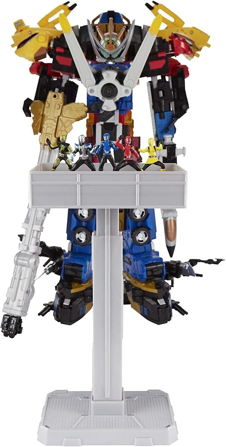 Ultimate Beast-X Ultrazord Collection with 5 Converting Zord Action Figures