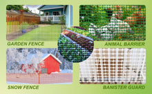 Load image into Gallery viewer, Reusable 4'x100' Plastic Mesh Safety Fence - Versatile Barrier with 100 Zip Ties