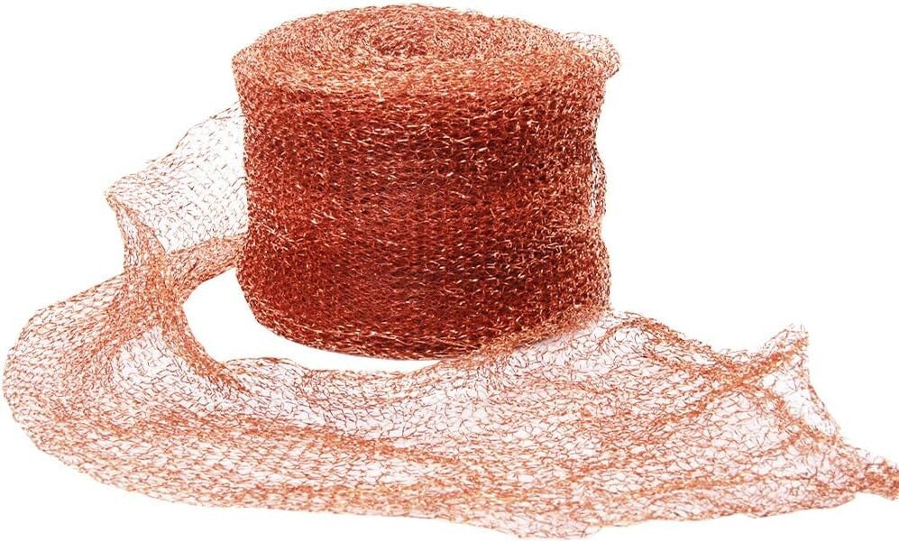 Environmentally Friendly Copper Mesh Roll - 5" x 100FT for Pest Prevention