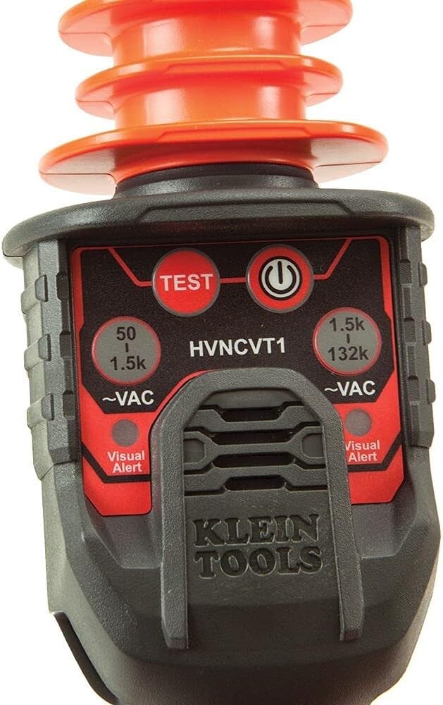 Dual-Range Non-Contact Voltage Tester with Visual and Audible Alerts