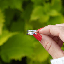 Load image into Gallery viewer, Stylish Just Breathe Ring – Adjustable and Skin-Friendly Stainless Steel Jewelry