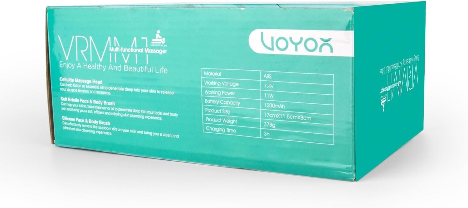 Rechargeable Electric Massage Machine for Body Sculpting - Waterproof & Portable