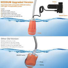 Load image into Gallery viewer, Portable Camp Shower with Rechargeable Battery - Ideal for Outdoor Adventures