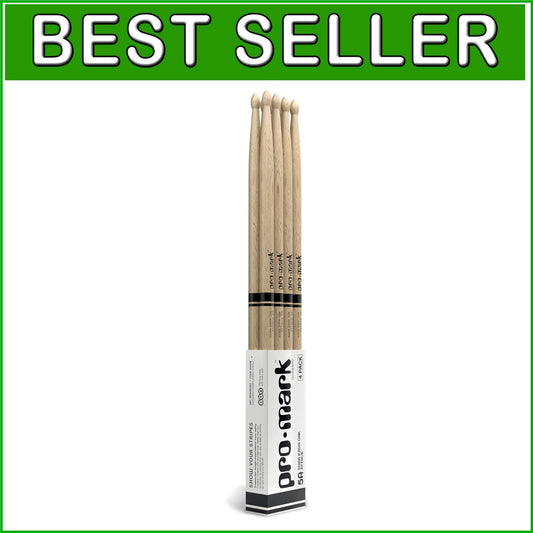 Durable Shira Kashi Oak Classic 5A Drumsticks - Perfect for Every Musician