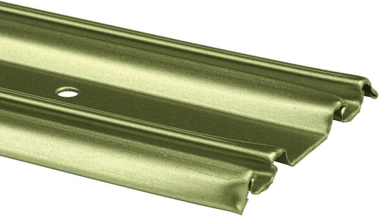 48-Inch Roll-Formed Steel Track for By-Passing Mirror Doors in Champagne Gold