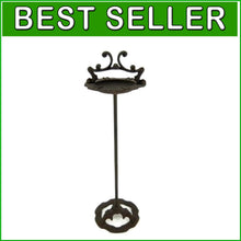 Load image into Gallery viewer, Elegant Vintage Ashtray with Handle - 25” Cast Iron Floor Stand Design