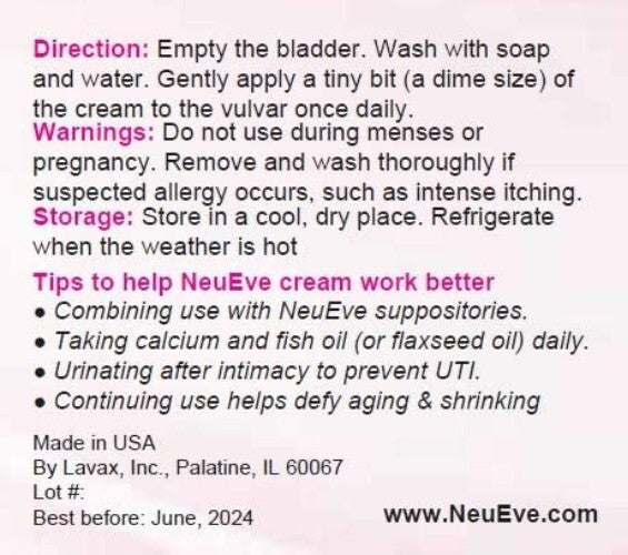 All-Natural Feminine Care Cream for Itching and Dryness - Gynecologist Approved