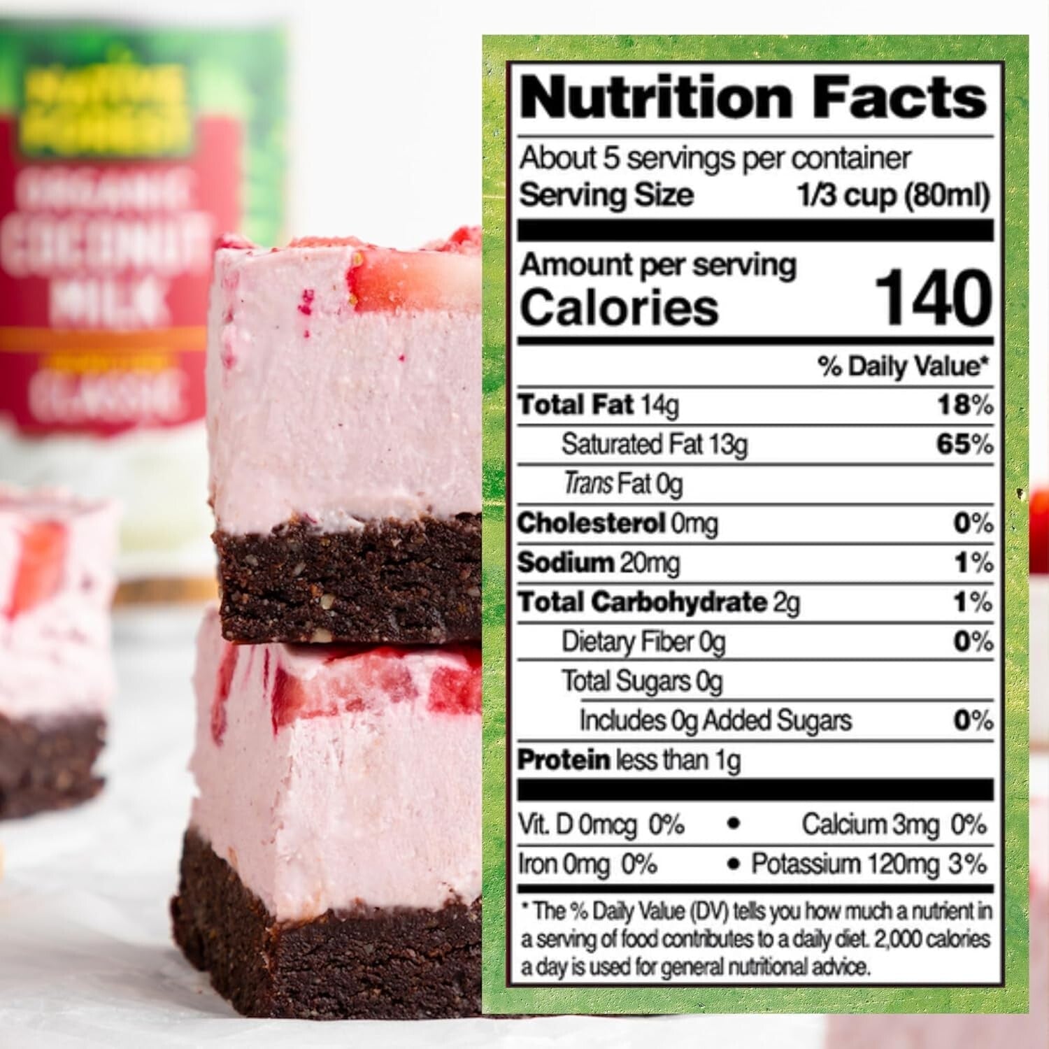 12-Pack Organic Coconut Milk Cans - Unsweetened Dairy Alternative for Recipes