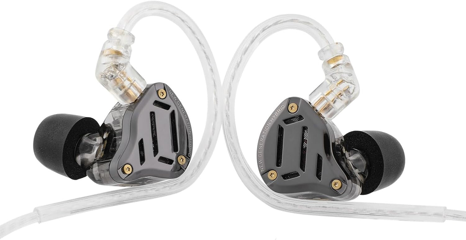 Audiophile Hybrid Wired Earbuds with Advanced Tuning and Precision Sound Quality