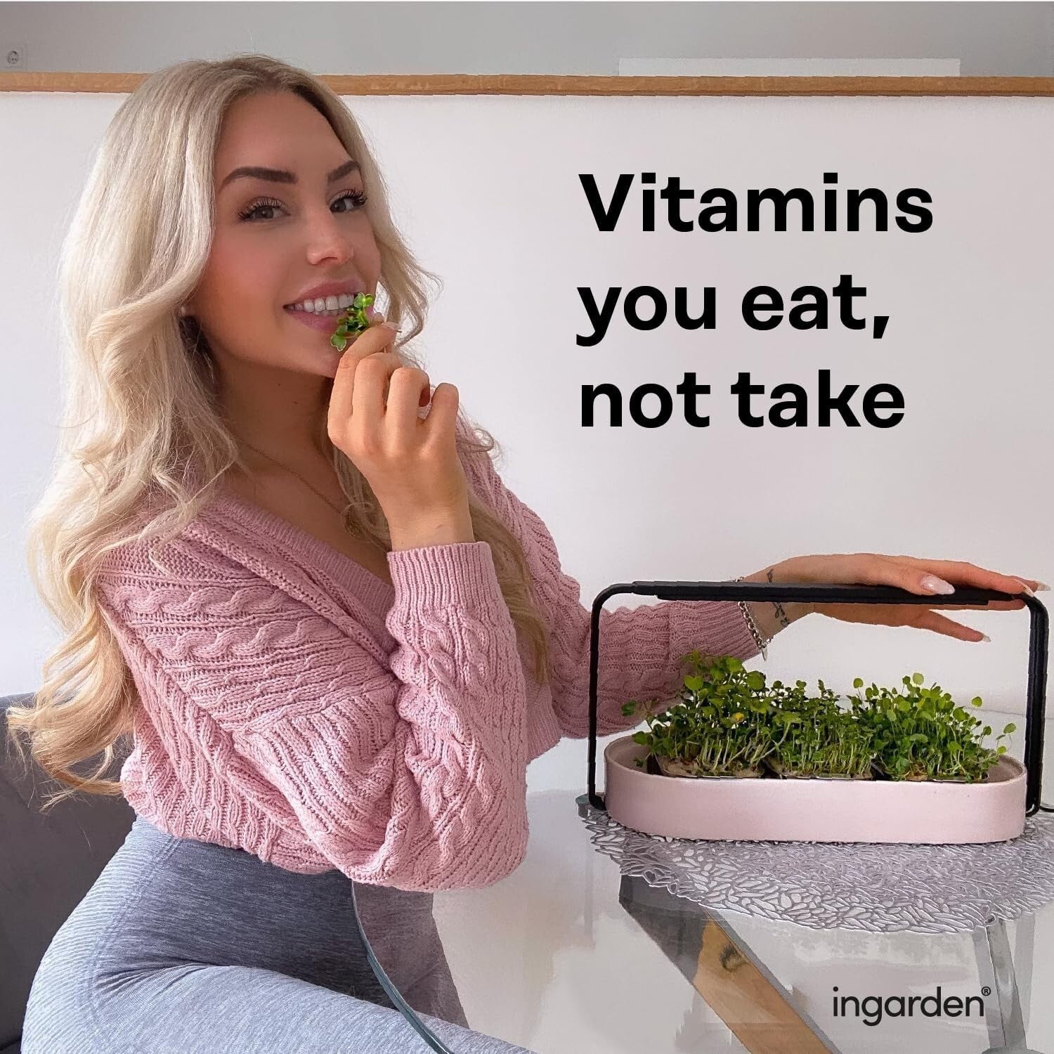 Indoor Hydroponic Microgreens Growing Kit - Eco-Friendly & Fast-Growing Solution