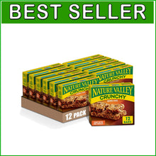 Load image into Gallery viewer, Healthy Peanut Butter Dark Chocolate Granola Bars - 12 Crunchy Bars, Whole Grain